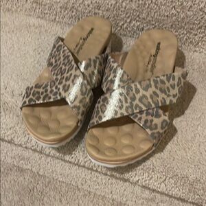 Leopard Print Women's Sandals